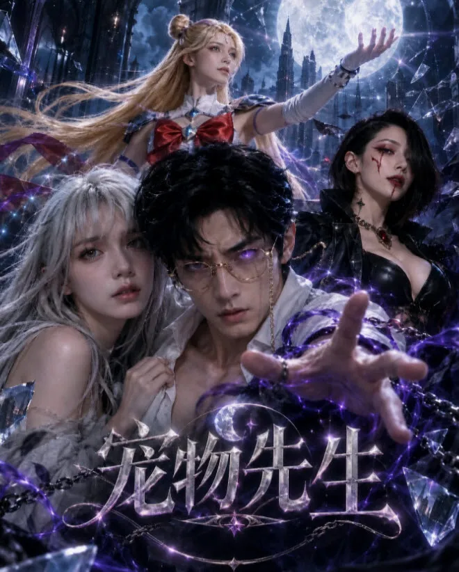 橙果短剧《宠物先生》漫剧轻喜海报，全36话，2026-04-25上线